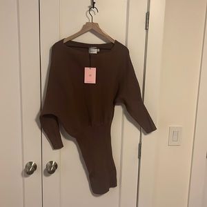 Hello Molly Subdued Beats Sweater Dress